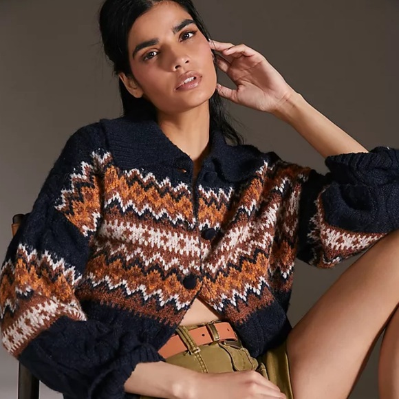 Maeve Fair Island Cardigan - Picture 2 of 14